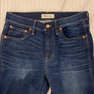 Madwell, high waist skinny jeans size 28 Tall